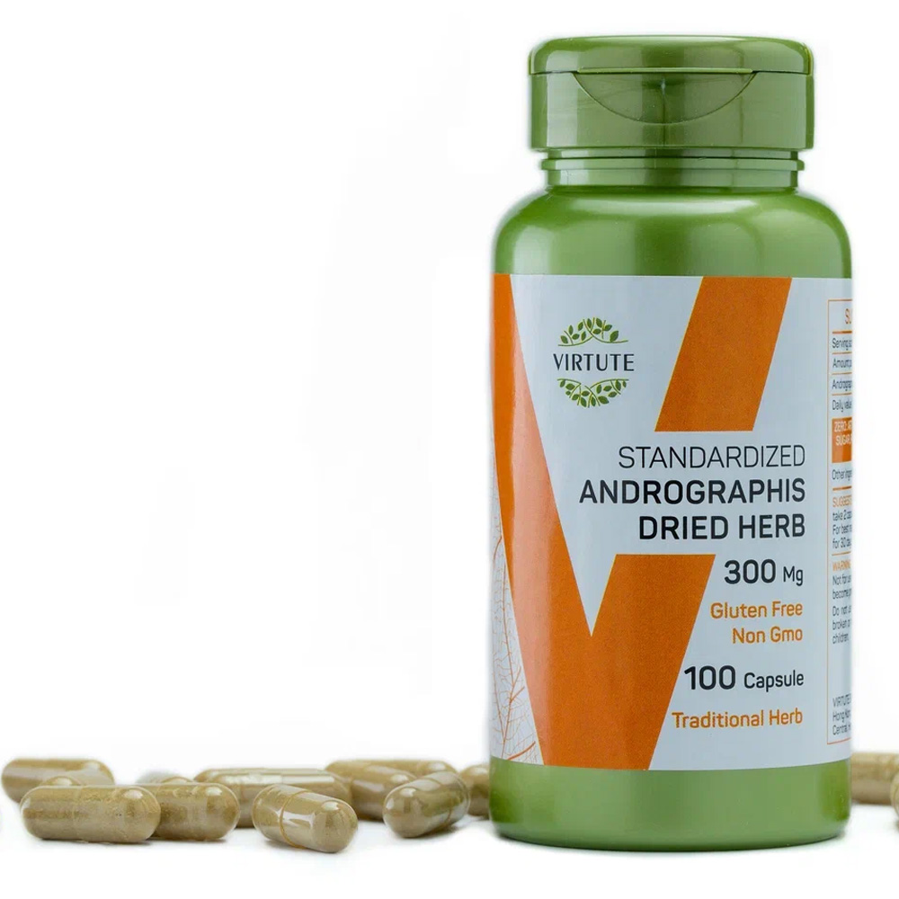 STANDARDIZED ANDROGRAPHIS DRIED HERB (100 капсул)