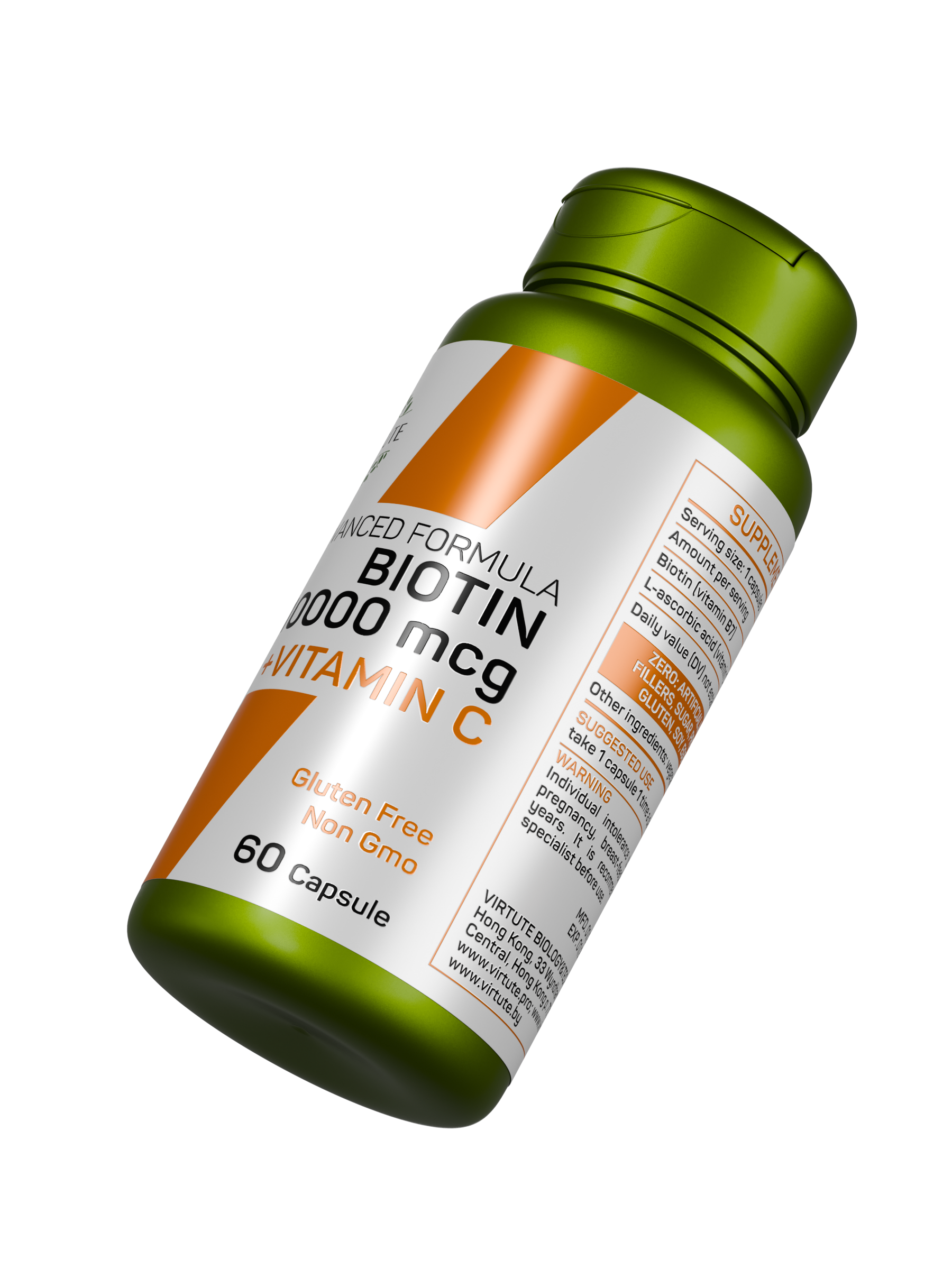 ADVANCED FORMULA BIOTIN 10000 + vitamin C