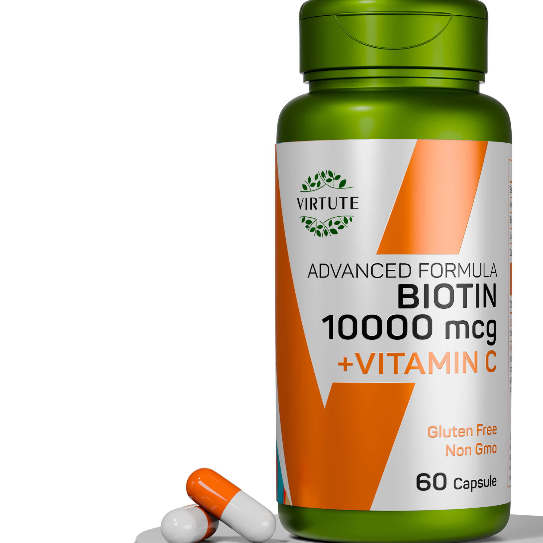 ADVANCED FORMULA BIOTIN 10000 + vitamin C